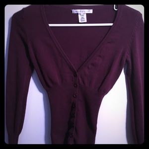 🆕 Dark purple cardigan